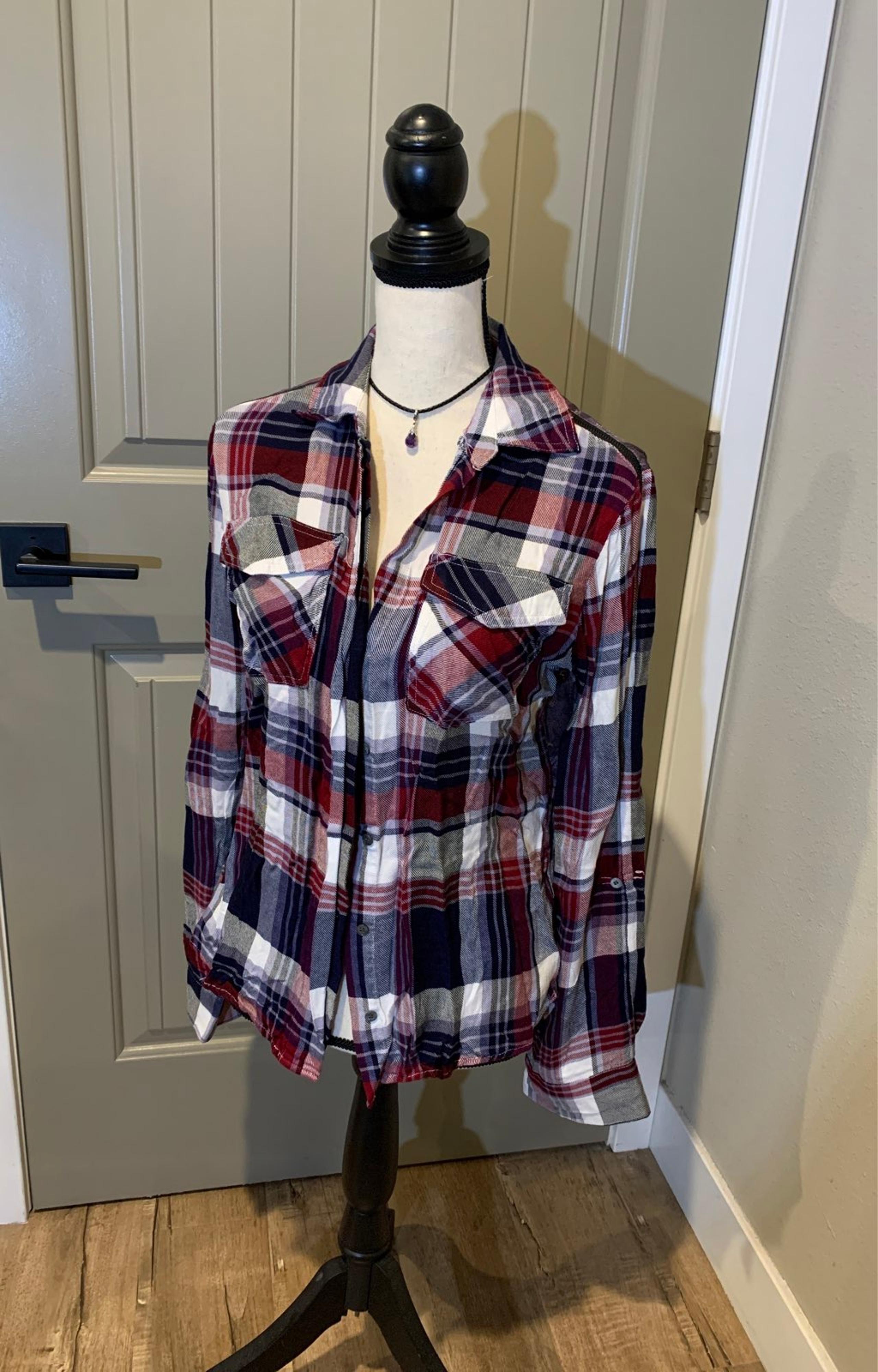 Sam Edelman Plaid Button Down