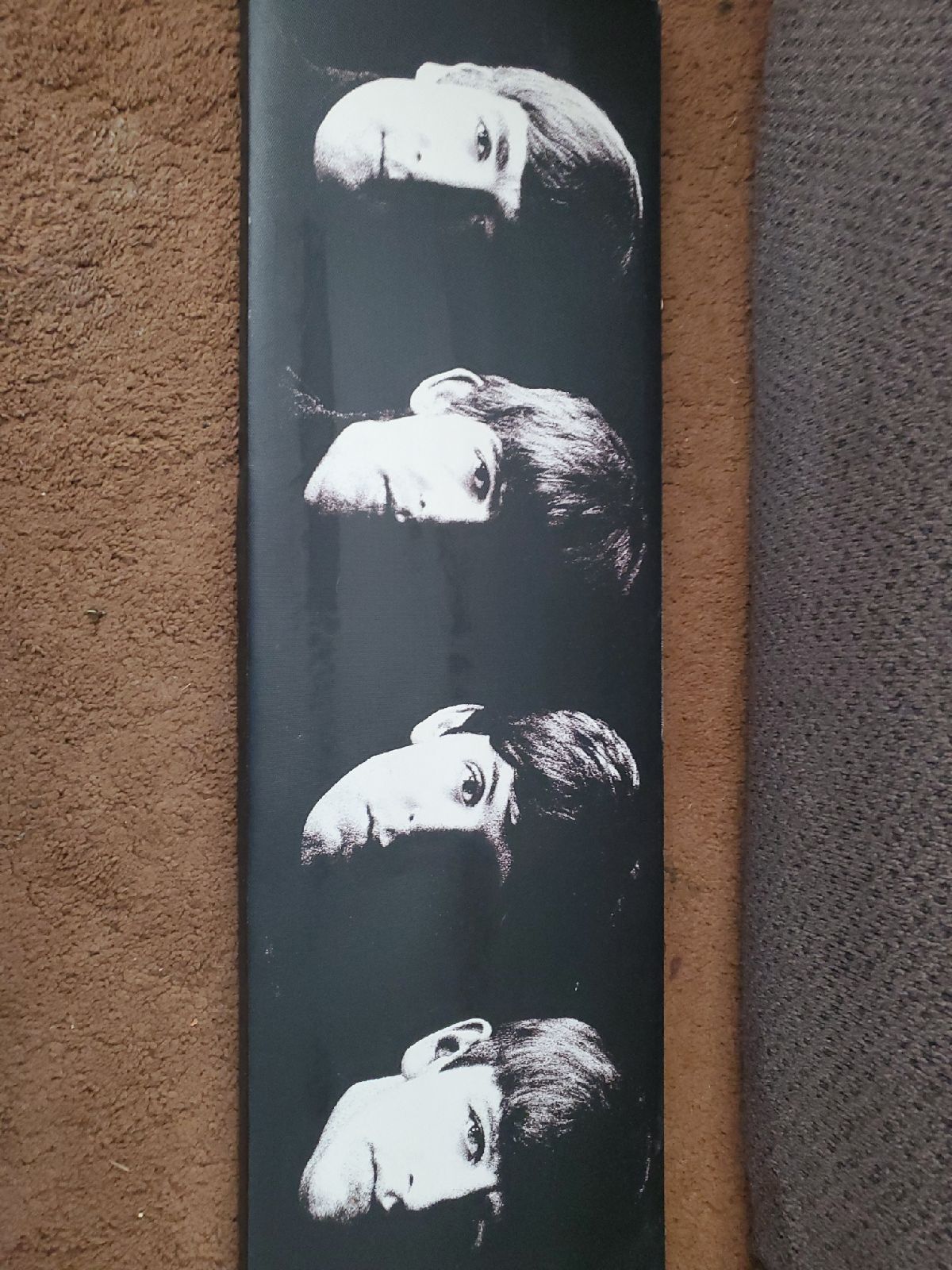 Printed canvas Beatles black-and-white p
