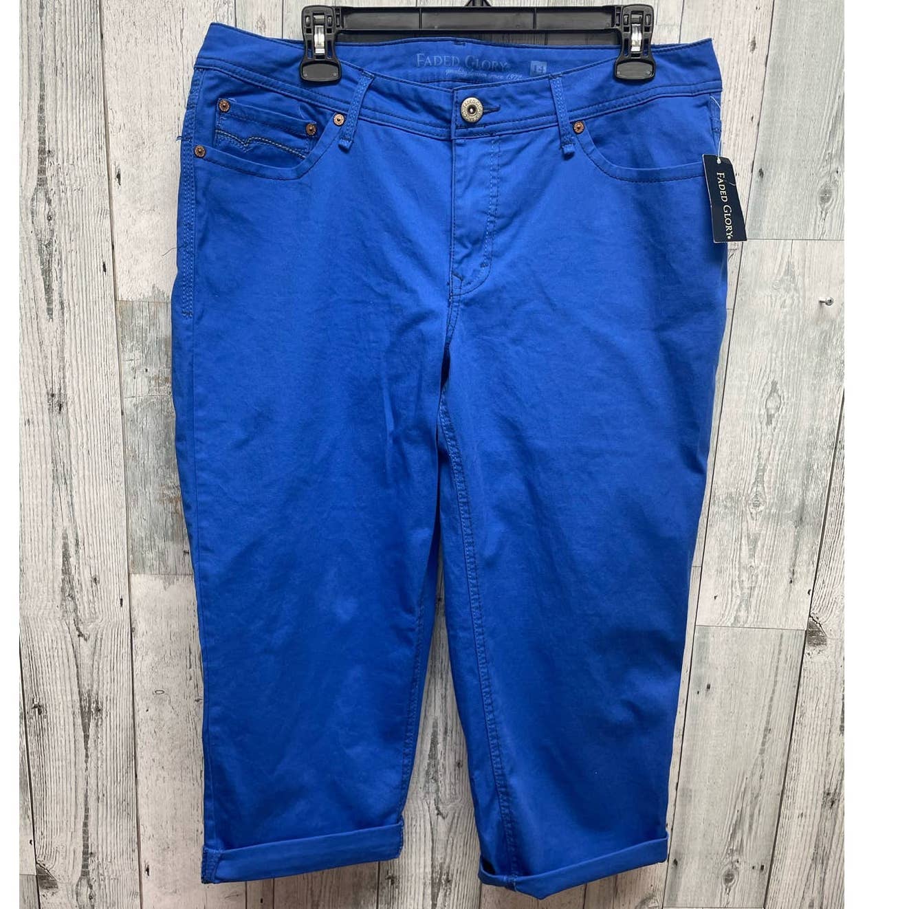 Faded glory stretch capris cheap
