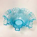 Fenton Blue Hobnail Bowl Non-Opalescent Scarce 1941-44