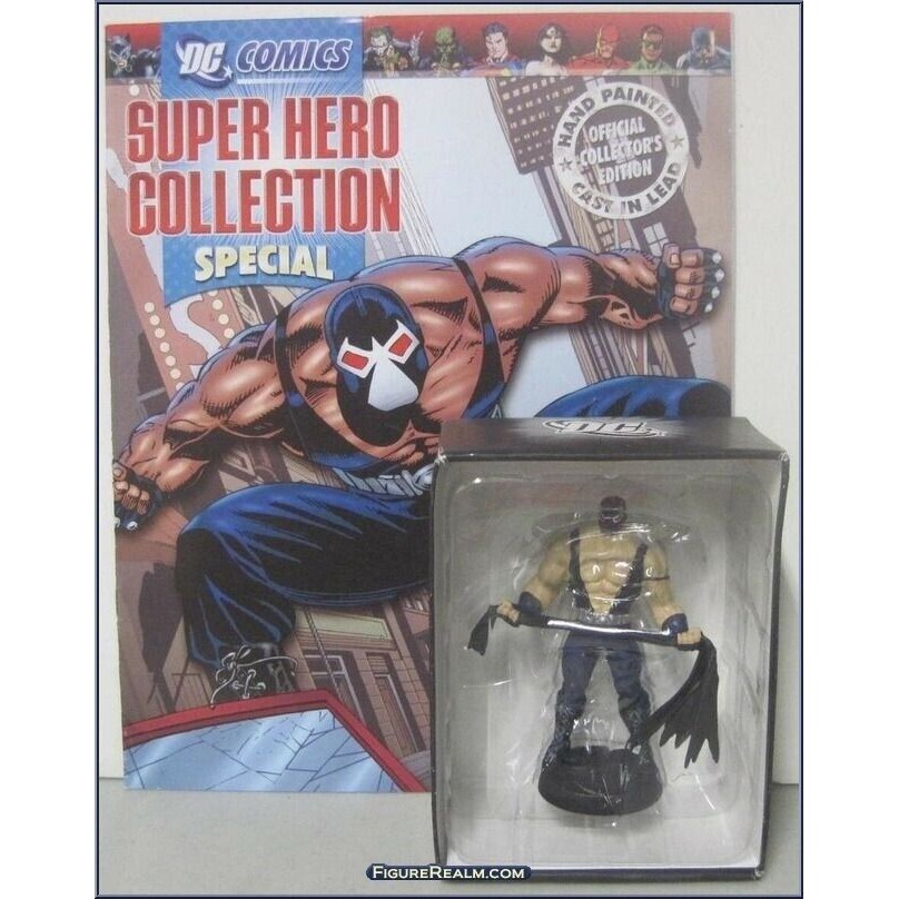 Eaglemoss 1:16 DC Comics Super Hero Fig w/Book: Bane (Special)