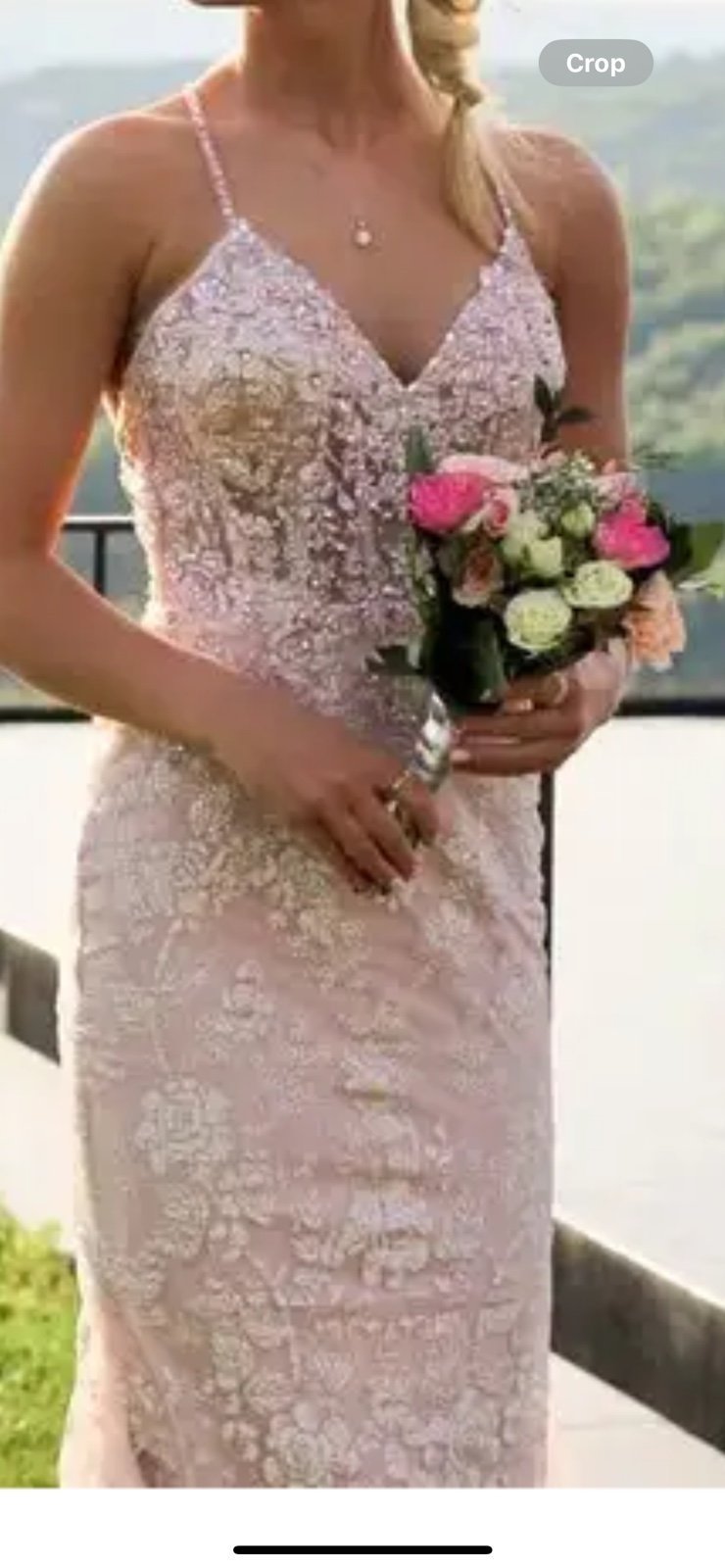 Morilee Pink Prom Dress Size 2