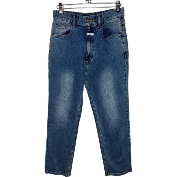 Vtg Marthe + Francois Girbaud Women's Sz M High Rise Capris Jeans (1536)