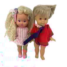 CUTE Preowned LOT Baby Dolls Vintage Mattel Lil Miss Dress Up Corolle France