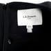 LK Bennett Dr Eline Single Lapel Tailored Midi Sheath Dress Womens 12 Black