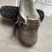 Birkenstock Shearling Suede Leather Latte Cream Medium/Narrow Size -38