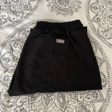 Figs Yola Skinny Scrub Pants in Black (Small Reg)