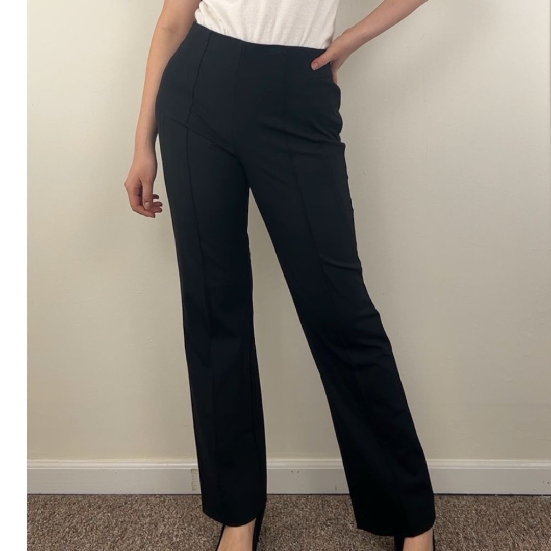 Escada Classic Black Formal Work Pants Trousers