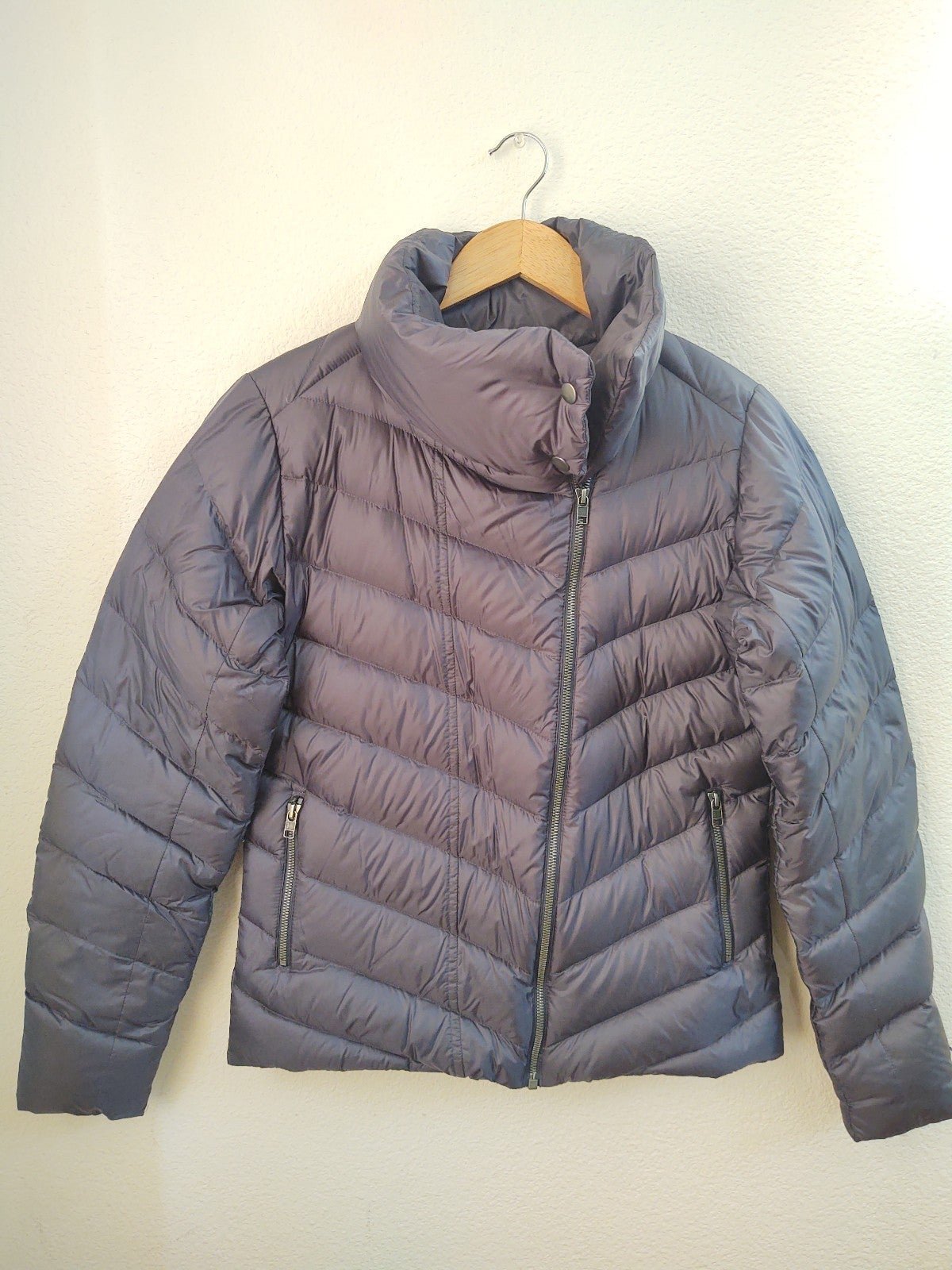 Patagonia PROW Down PUFFER Jacket Moto Style, M