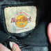 Vintage 90s Hard Rock Cafe Leather Bomber Jacket
