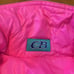 CB Sports Jacket Full Zip Ski Teal Green Hot Pink Coat w Liner warm MEDIUM M vtg