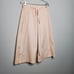 VINCE • Pink Drawstring Side-slit Cropped Culotte Pants Sz Small
