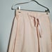 VINCE • Pink Drawstring Side-slit Cropped Culotte Pants Sz Small