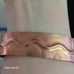 Vtg.Handmade genuine Copper wave cuff bracelet