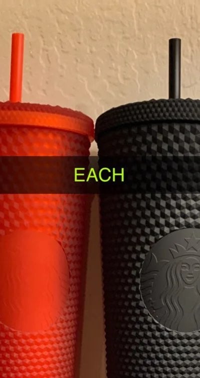 Starbucks tumbler