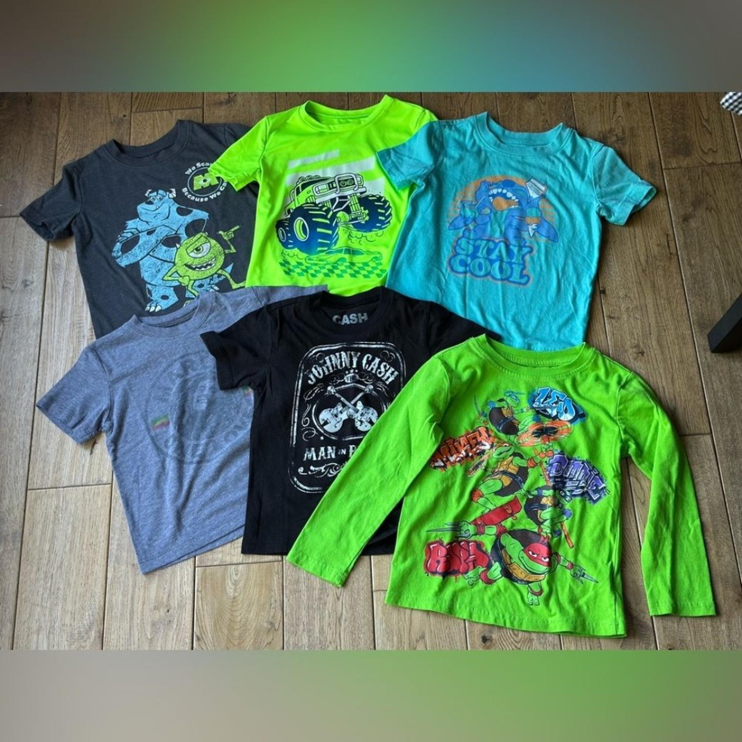 Bundle of Six Boys Casual Shirts size 4T