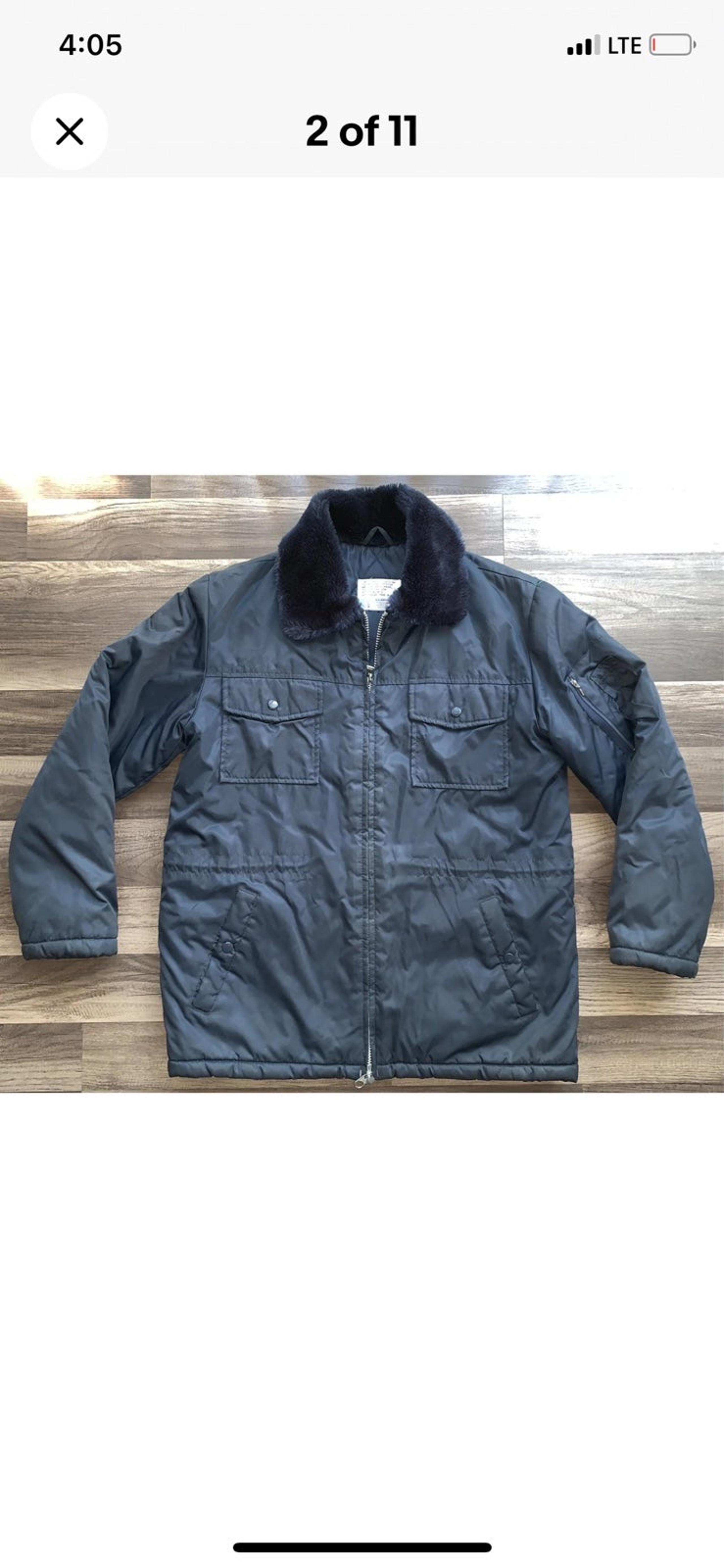 Sears Bomber Jacket Coat Vintage Men Medium 38-40 Nylon Sears Work Leisure Korea