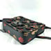 COACH Black Multicolor Leather Floral Print In Jeweled Satchel Crossbody Bag