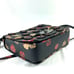 COACH Black Multicolor Leather Floral Print In Jeweled Satchel Crossbody Bag
