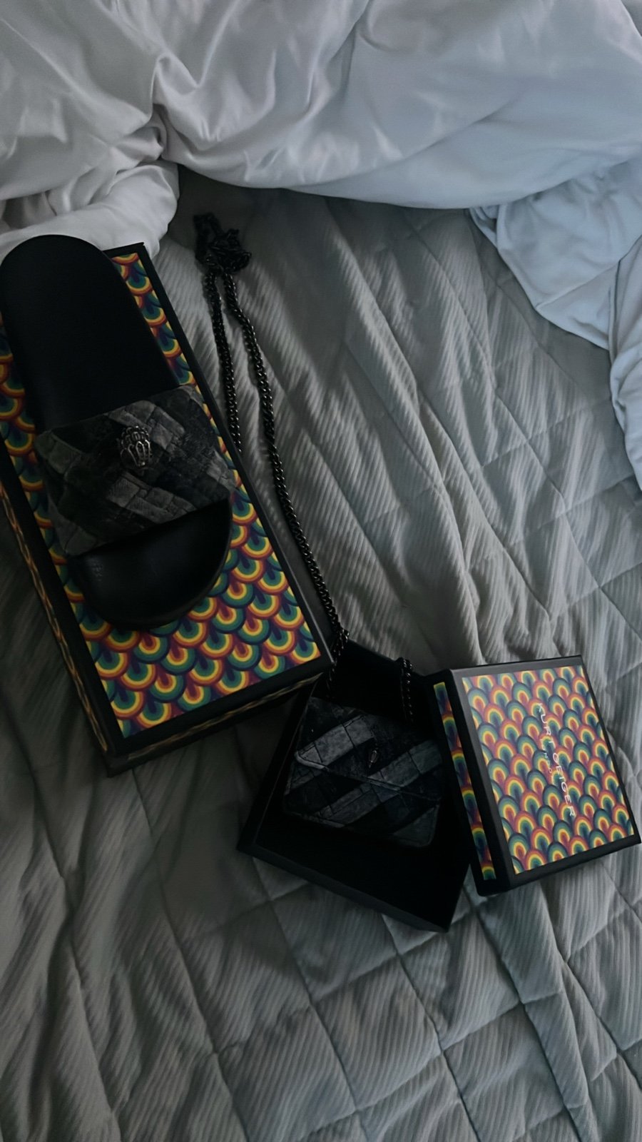 matching Kurt purse with slides