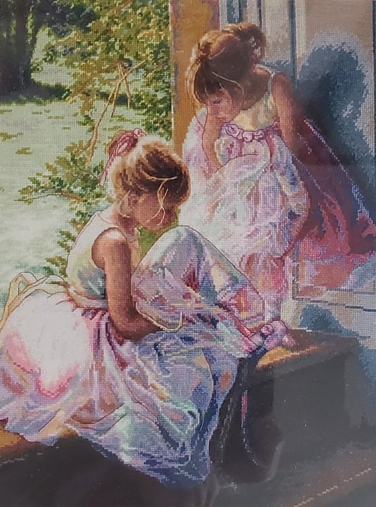 Dimensions Gold Collection-Ballerina Dreams 70-35280-cross stitch kit, ballet