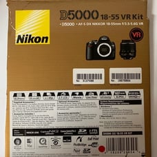 Nikon 5000 camera