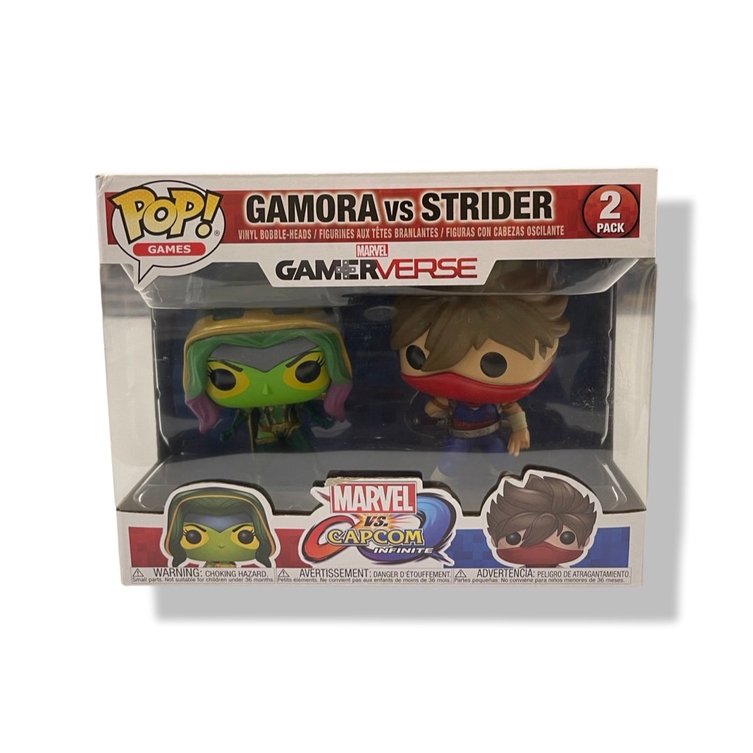 Gamora vs Strider 2 Pack Funko Pop Marvel Gamerverse Marvel