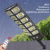 1pc 504LED solar induction street lamp, Strong Light Double Row Sensor Light,bhf