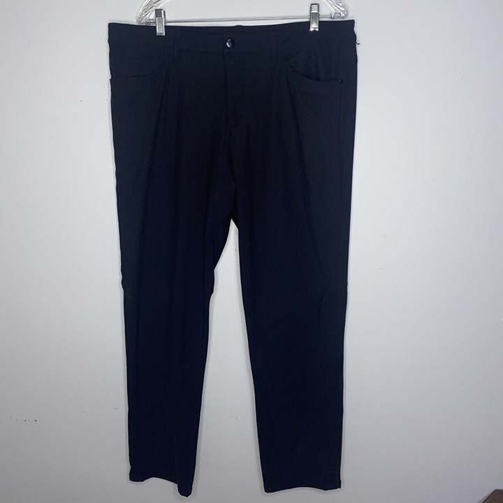 Lululemon ABC Classic Pant 5 Pocket Chino Pants Men's Size 38 Black