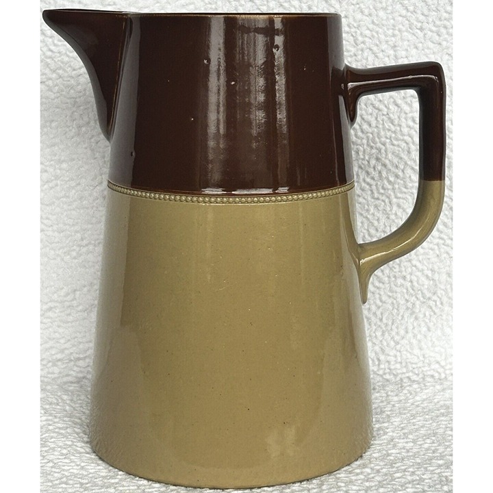Vintage Lovatts Langley Ware England Leadless Glaze Water Pitcher No Lid EUC