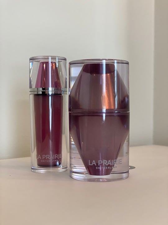 La Prairie Platinum Rare Haute- Rejuvenation Elixir + Platinum Rare Cellular Nig