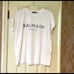 Balmain Rhinestone-Embellished Logo Cotton T-Shirt
