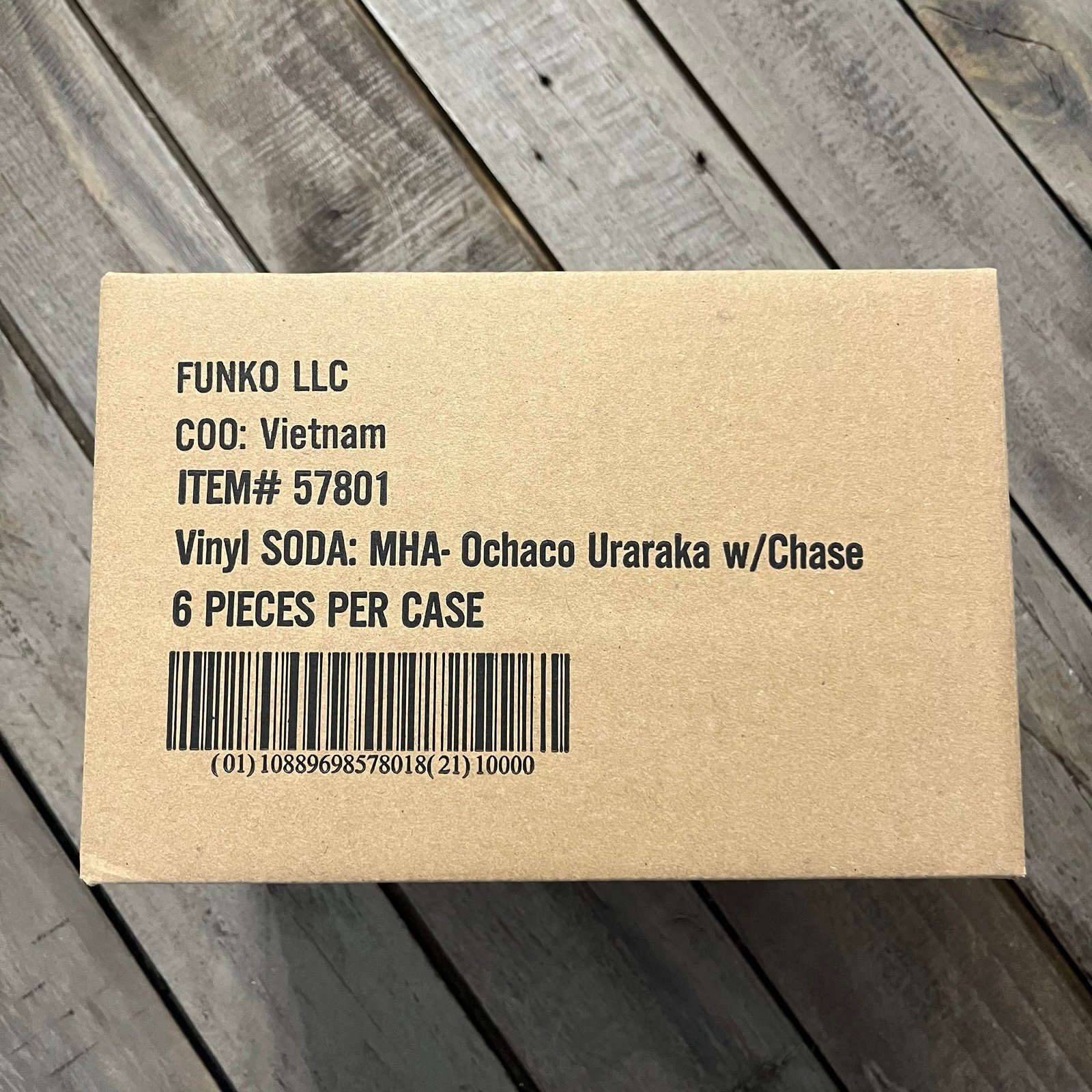 Funko Soda sealed case with Chase Ochaco My Hero Academia