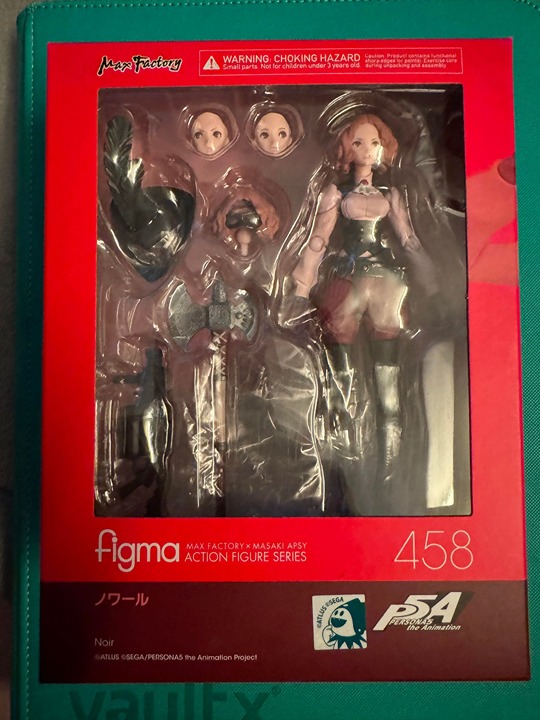 Max Factory Figma #458 Noir Persona 5 The Animation US Seller