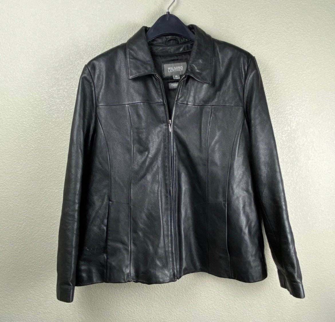 Wilsons Thinsulate insulated leather jacket XL