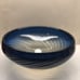 BERANEK LADISLAV PALECEK Art Glass Bowl Vintage Cobalt Blue