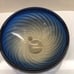BERANEK LADISLAV PALECEK Art Glass Bowl Vintage Cobalt Blue