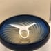 BERANEK LADISLAV PALECEK Art Glass Bowl Vintage Cobalt Blue