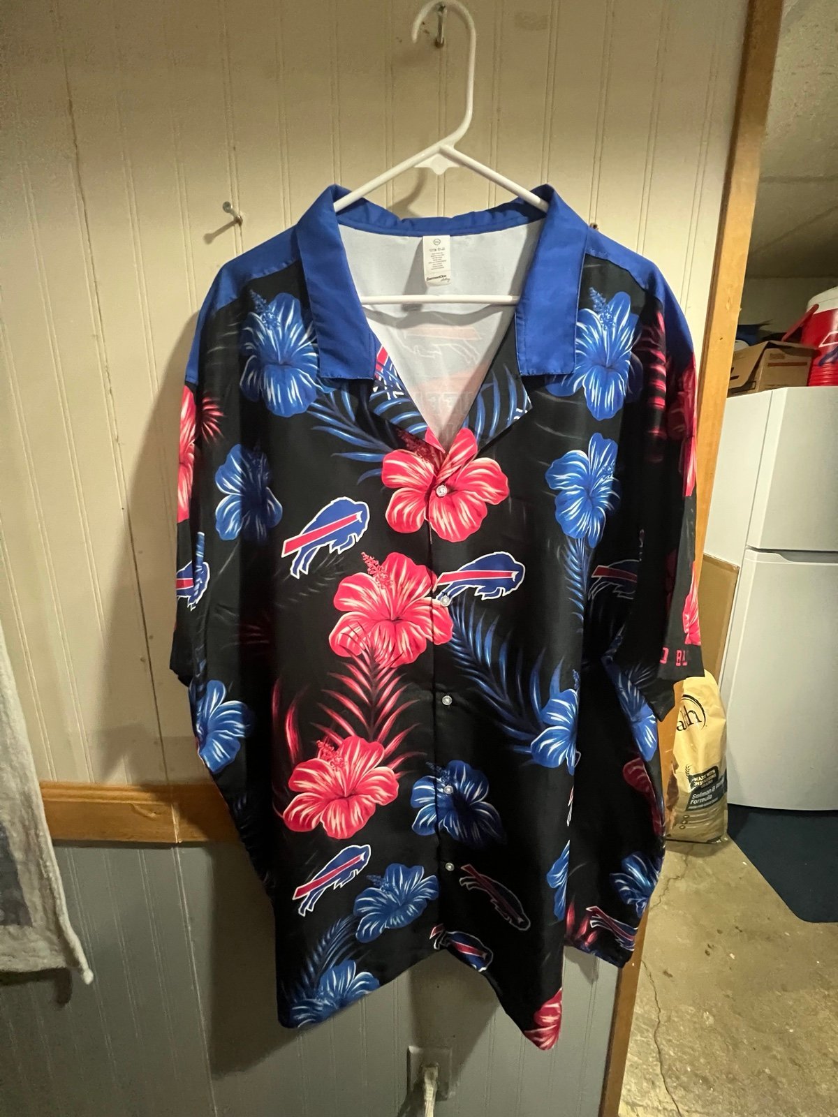 Buffalo Bills button down shirt