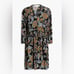 NEW NWT ba&sh Volver Gathered Floral Print Crepe Mini Dress SIZE M MSRP 295