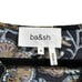 NEW NWT ba&sh Volver Gathered Floral Print Crepe Mini Dress SIZE M MSRP 295