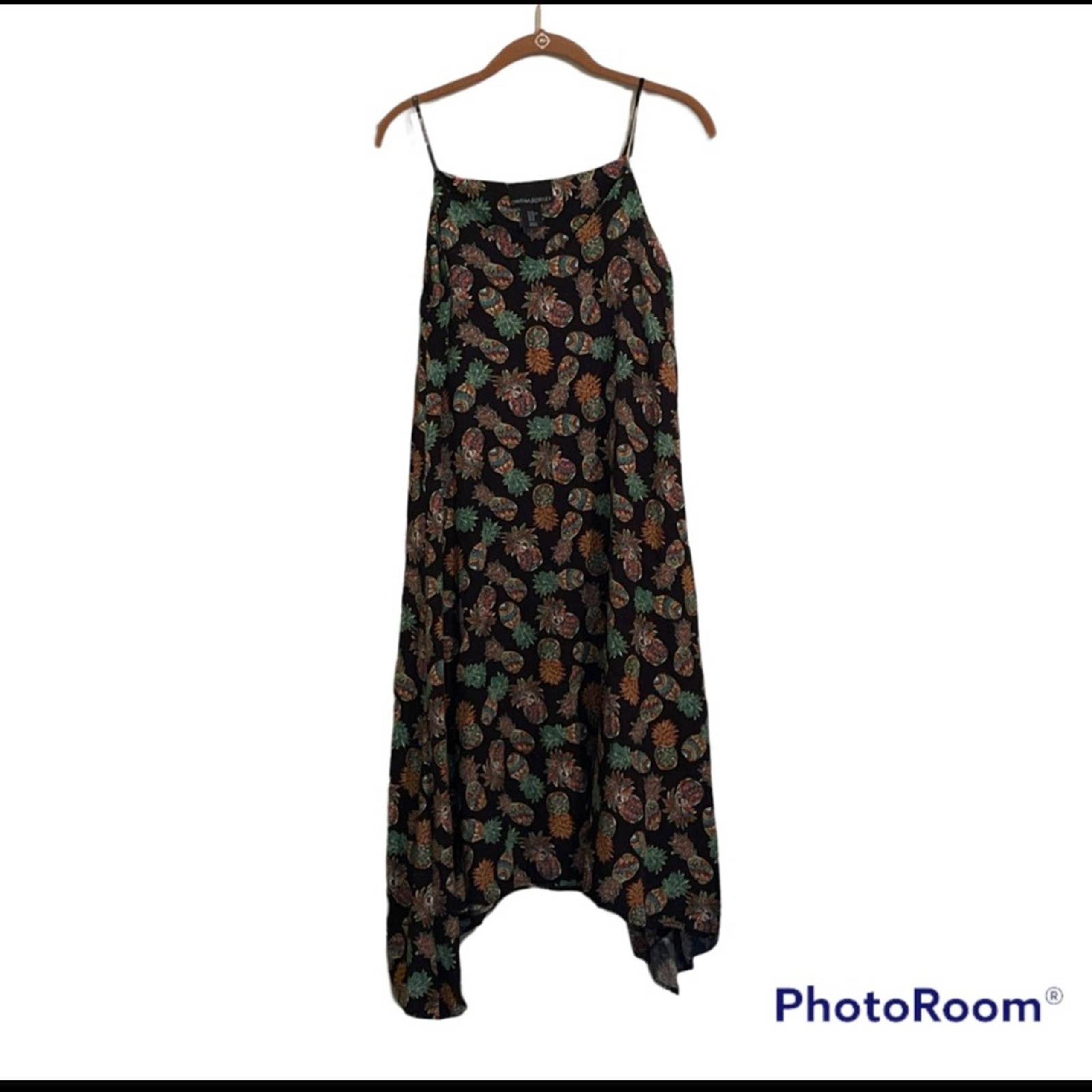 NWOT CYNTHIA ROWLEY Pineapple V-neck Dress / Swimsuit Cover