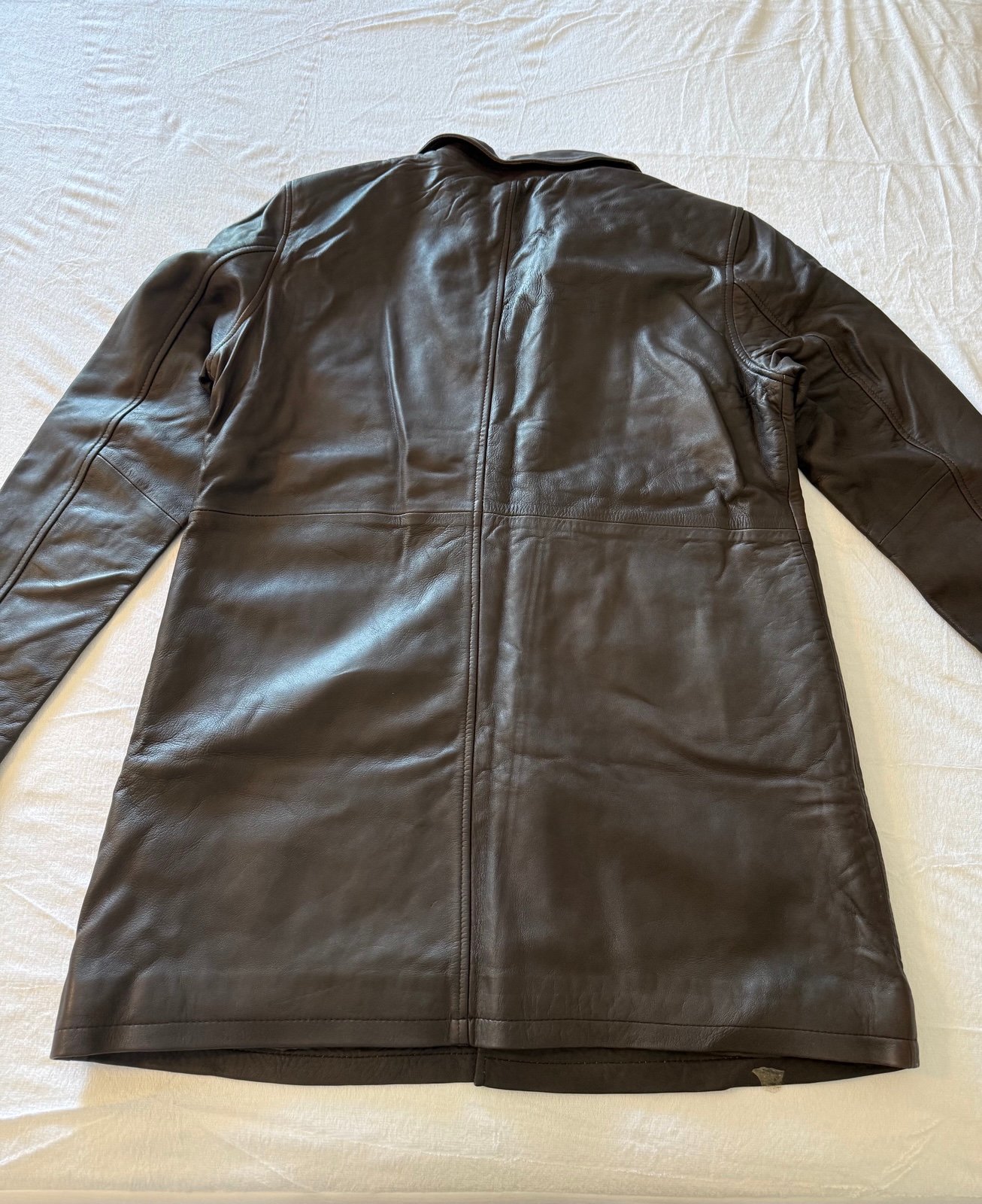Santiago 3/4 length woman’s leather coat