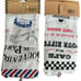 Paris Souvenir Honeycomb 100% Cotton Tea Kitchen Towels Set of 2 New