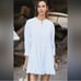 PQ Swim Water Lily Brooke Tunic Cover Up Polka Dot Dress Size M/L