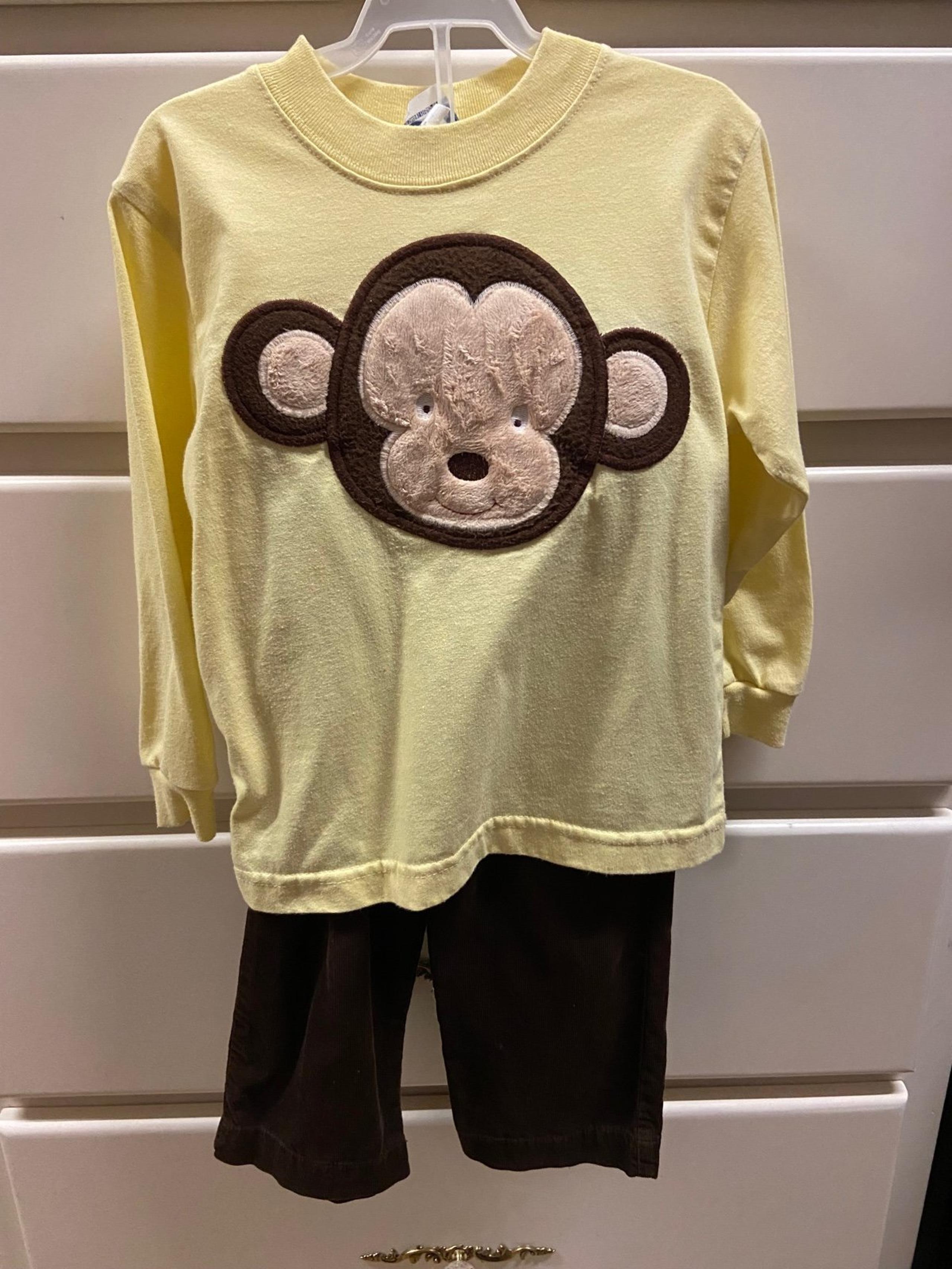 Bailey boys monkey set 3T
