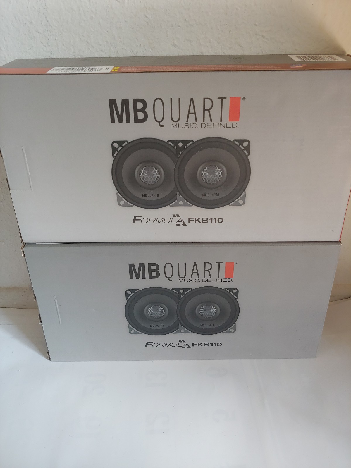 MB QUART 2 PAIRS 4 2 PAIRS 80 WATTS CAR SPEAKER BRAND NEW