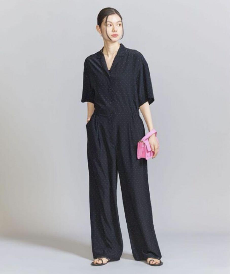 BEAUTY&YOUTH UNITED ARROWS All-in-One Dot Navy