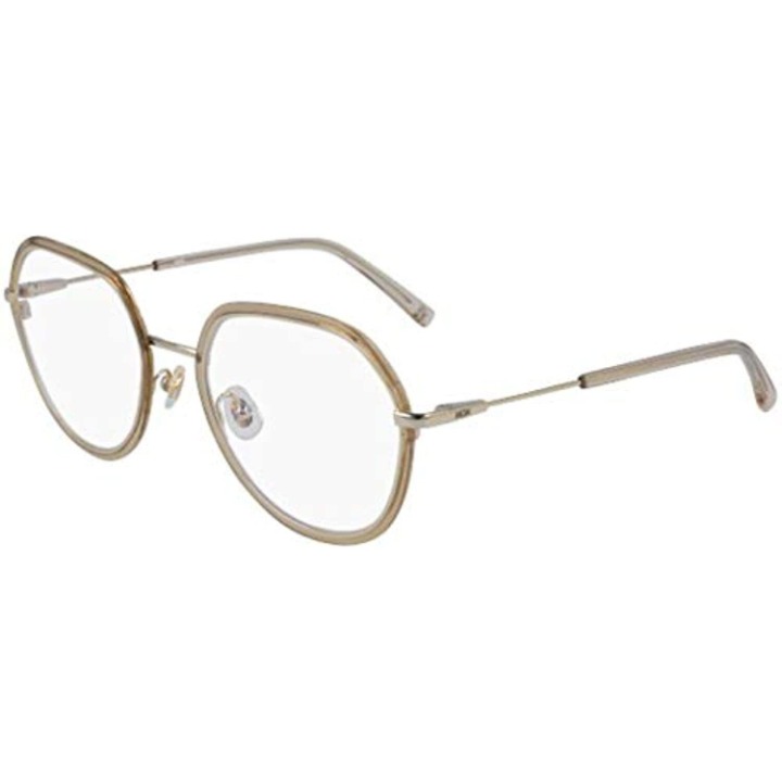 NEW MCM 2134 290 Nude & Gold Eyeglasses 54mm with MCM Case