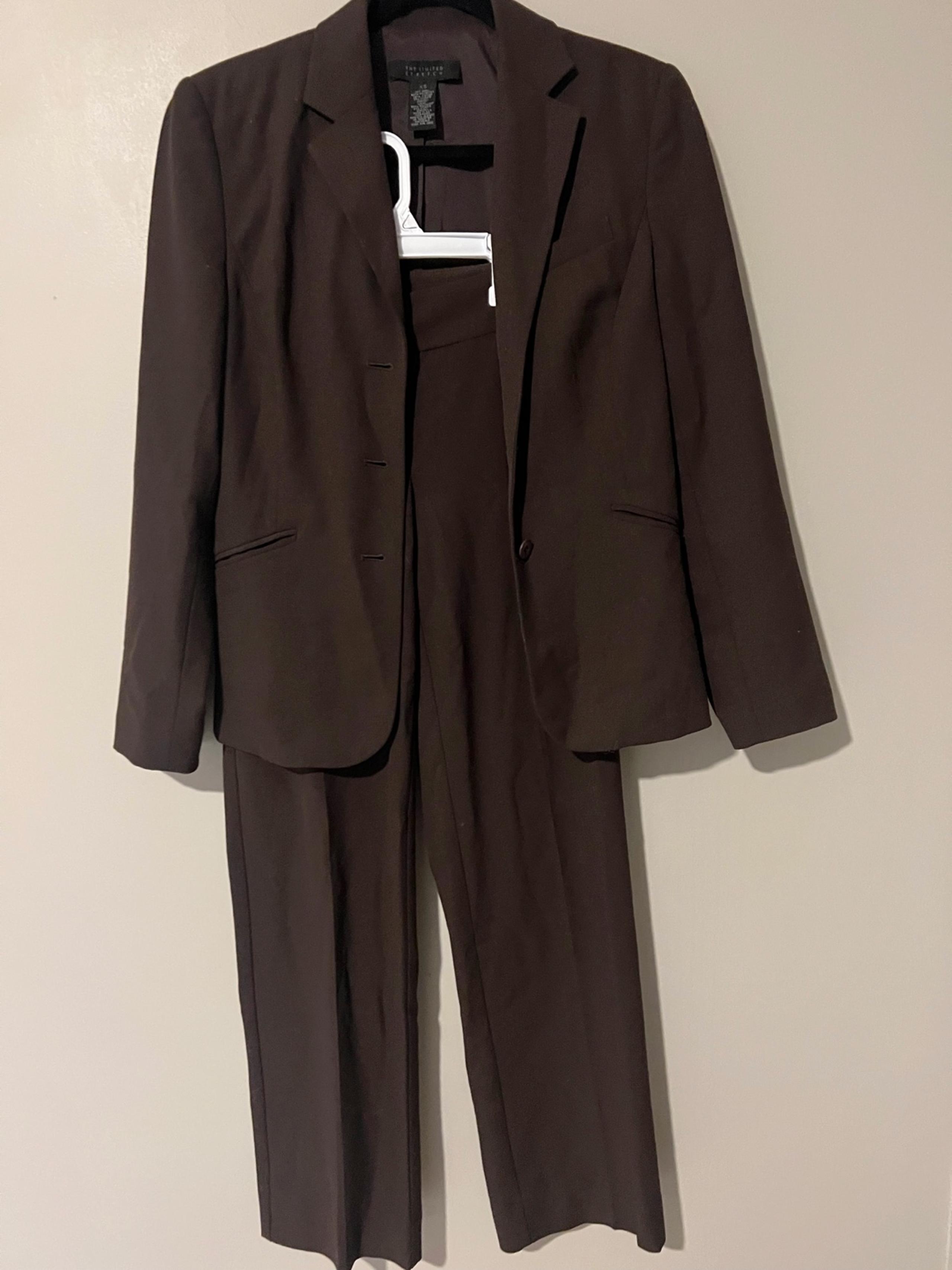 - The Limited Brown Pant and Blazer- suit